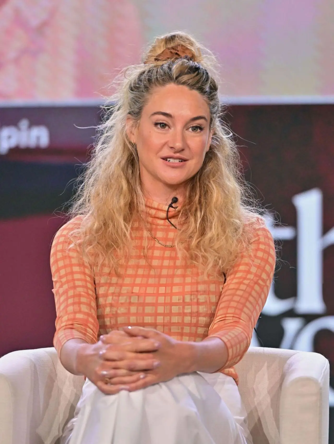 Shailene Woodley at Three Women Panel at Starz TCA Summer 2024 in Pasadena